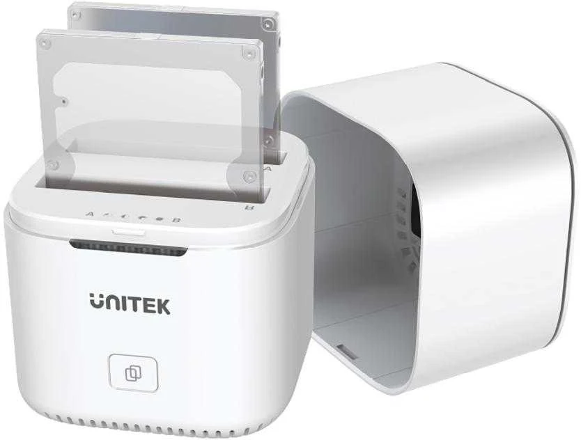 Unitek kietųjų diskų stotis su dviem HDD lizdais