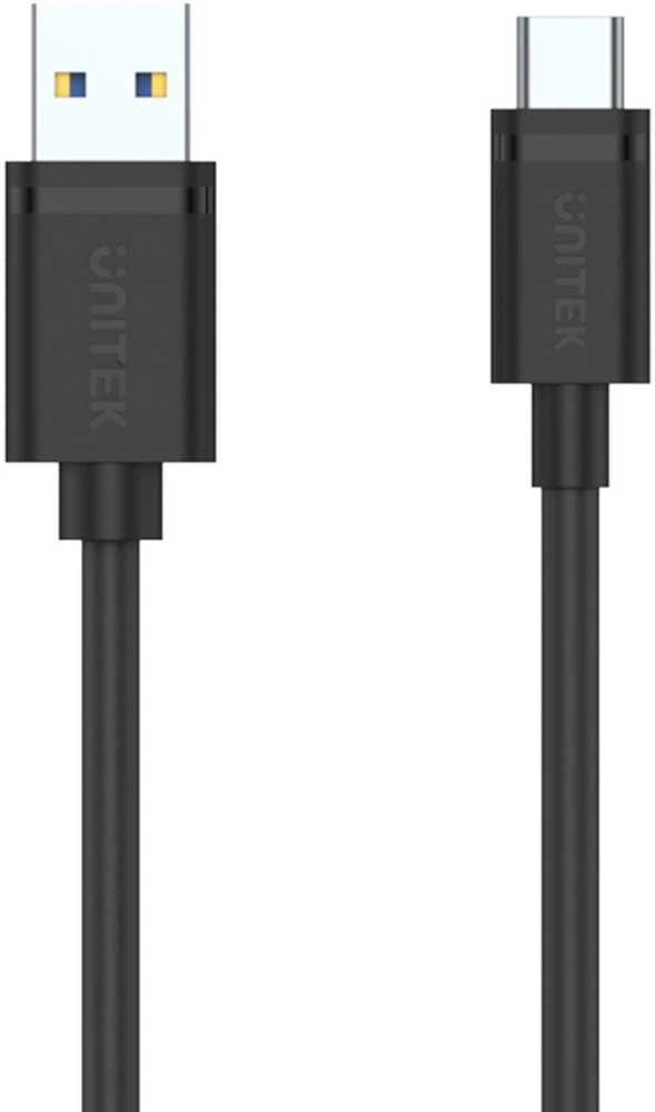 UNITEK CABLE USB-A – USB-C 3.1. 0,25 m Y-C490BK