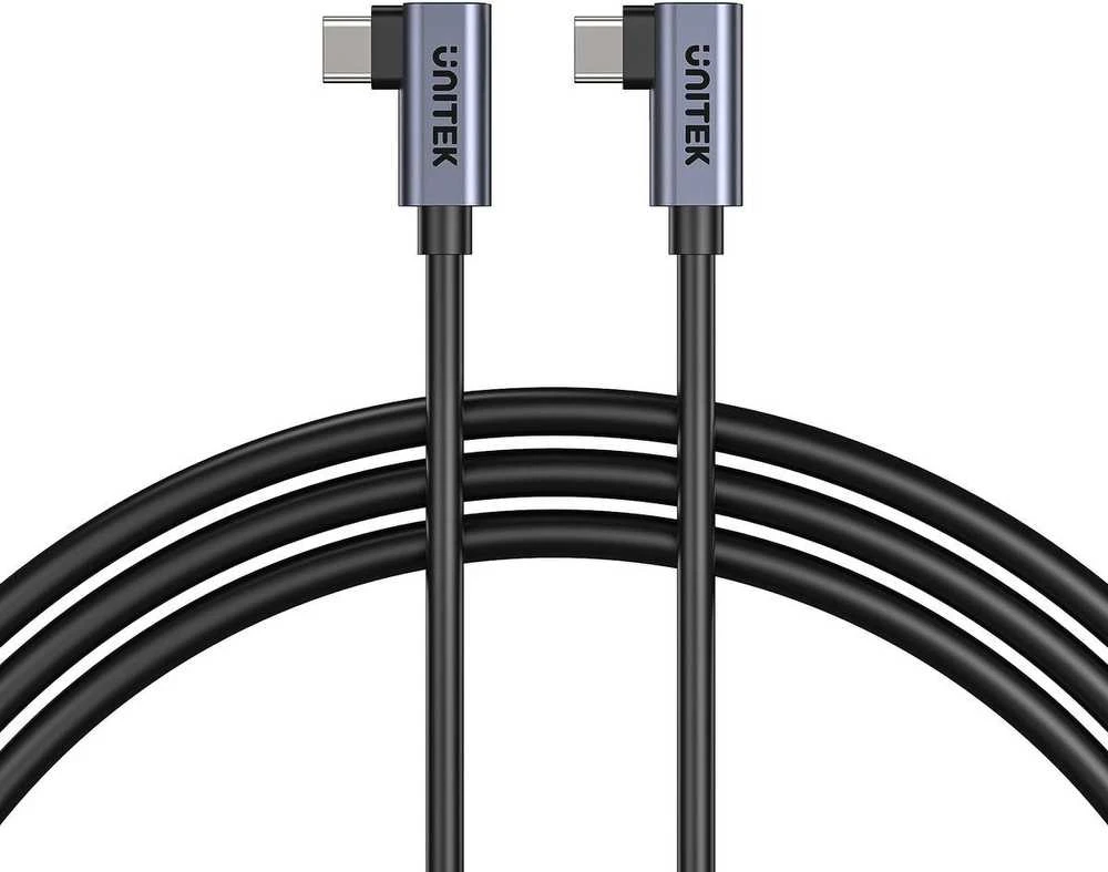 UNITEK C14147ABK01-1M - USB C 90°/90° PD 100W M/M 1M