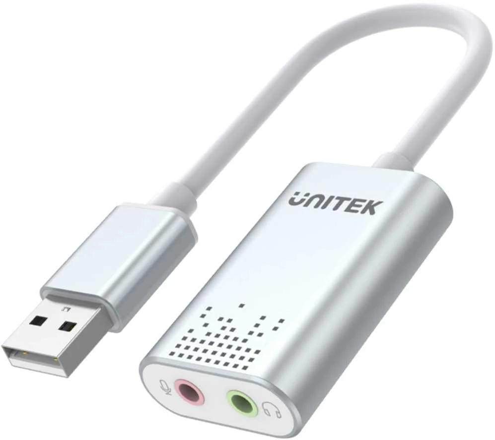 UNITEK Y-247A Unitek, USB garso plokštė, Y-247A