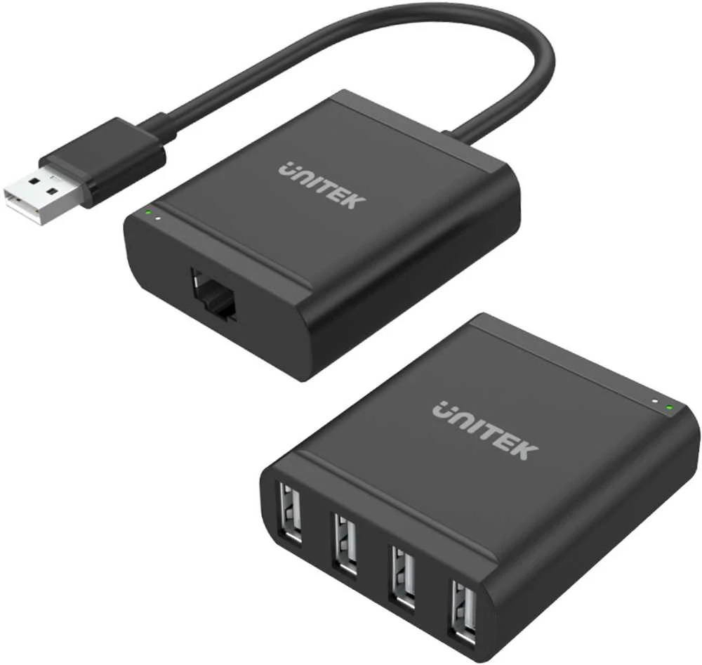 UNITEK Y-2516 Unitek USB plėtinys per IP 4xUSB, Y-2516