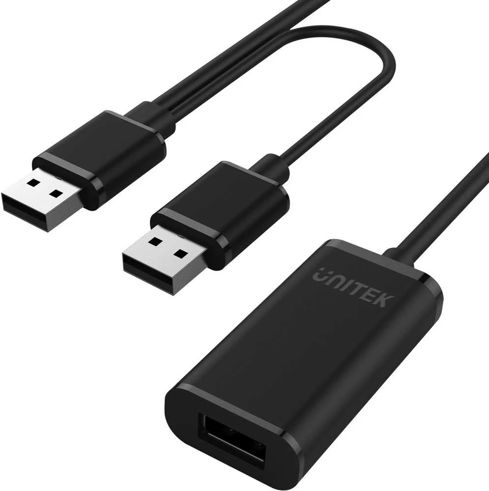 UNITEK Y-279 Unitek Cable USB 2.0 Active Extension, 20m, Y-279