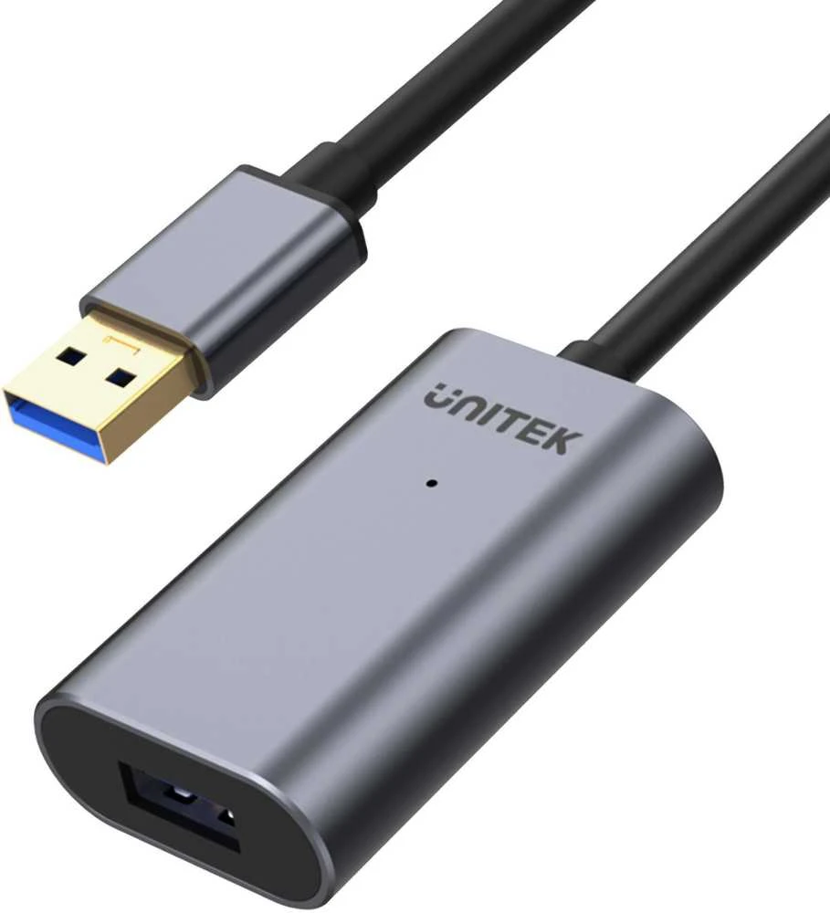 UNITEK Y-3004 Unitek Cable USB 3.0 Active Extension, 5m, Alu., Y-3004