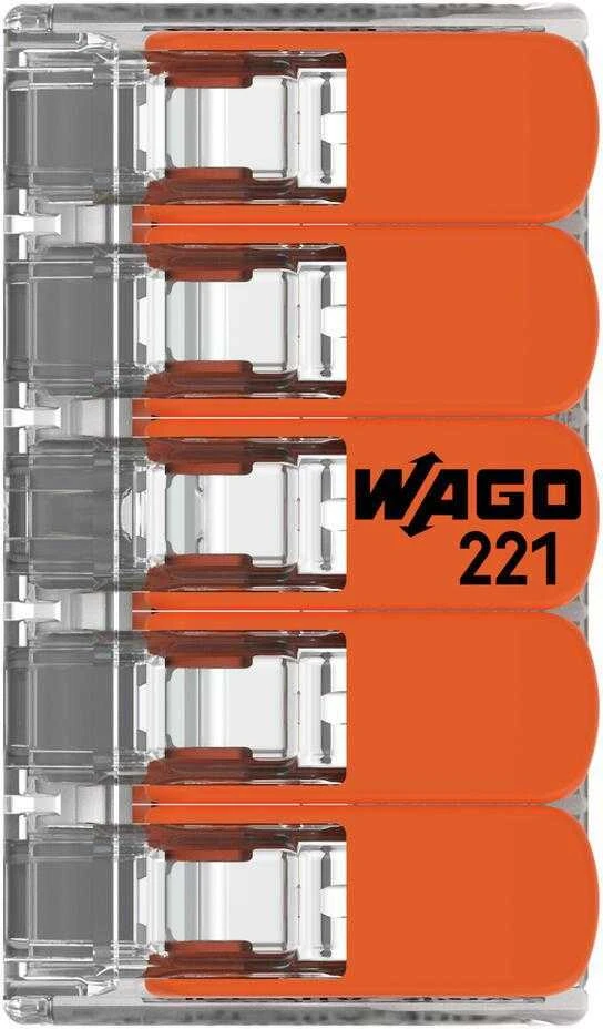 ELEKTROS KAULIUKAS WAGO-221-415*P25