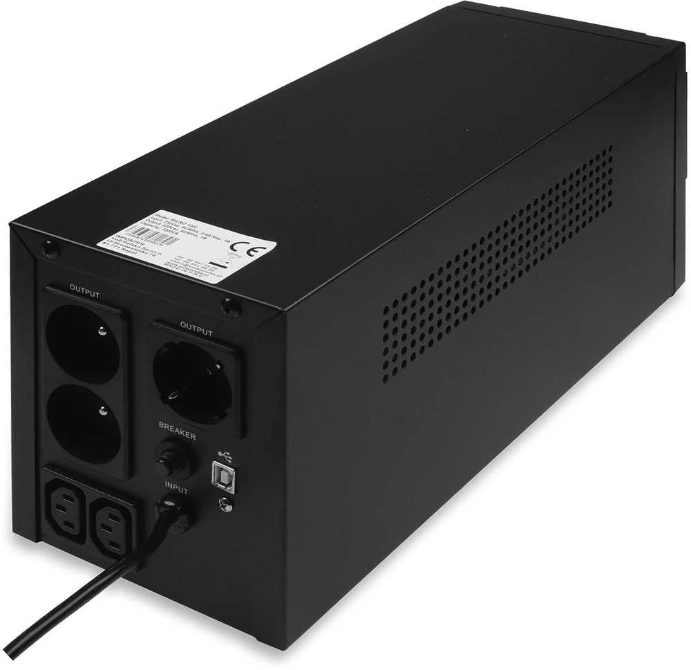 Carruzzo UPS UNINTERRUPTIBLE POWER SUPPLY VOLT POLSKA MICRO 1200VA 720W