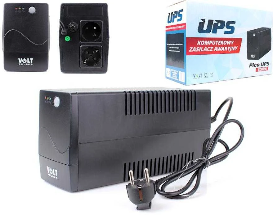 UPS UNINTERRUPTIBLE POWER SUPPLY VOLT POLSKA PICO 800VA 480W