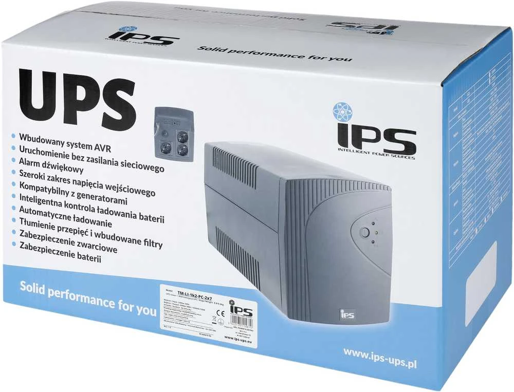 Mpl Power UPS karterio įkroviklis IPS TM-LI 1200VA 720W
