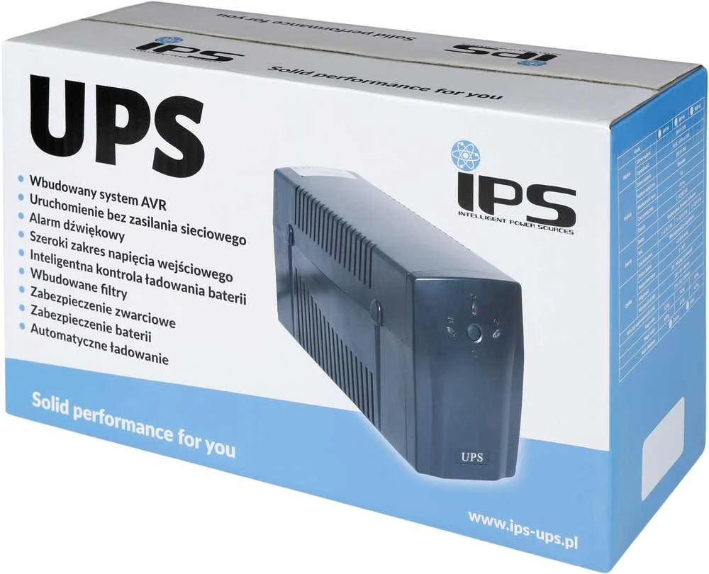 IPS 360W 600VA Line-interactive nepertaukiamo maitinimo šaltinis TM-LI-0k6-PC-1x7