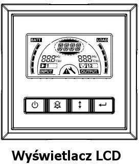 POWERWALK VI 1500 RT LCD HID Power Walker UPS Line-Interactive 1500VA, 19 2U, 8x IEC, RJ11/RJ45, USB, LCD