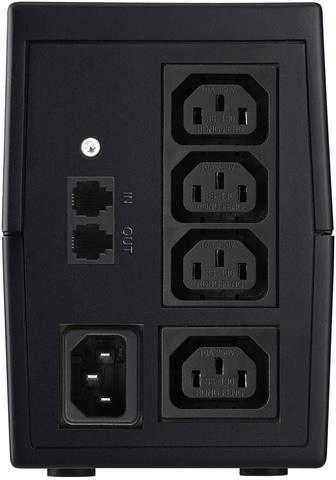 Power Walker UPS LINE-INTERACTIVE 850VA, 4X IEC, RJ11 IN/OUT, USB, LCD