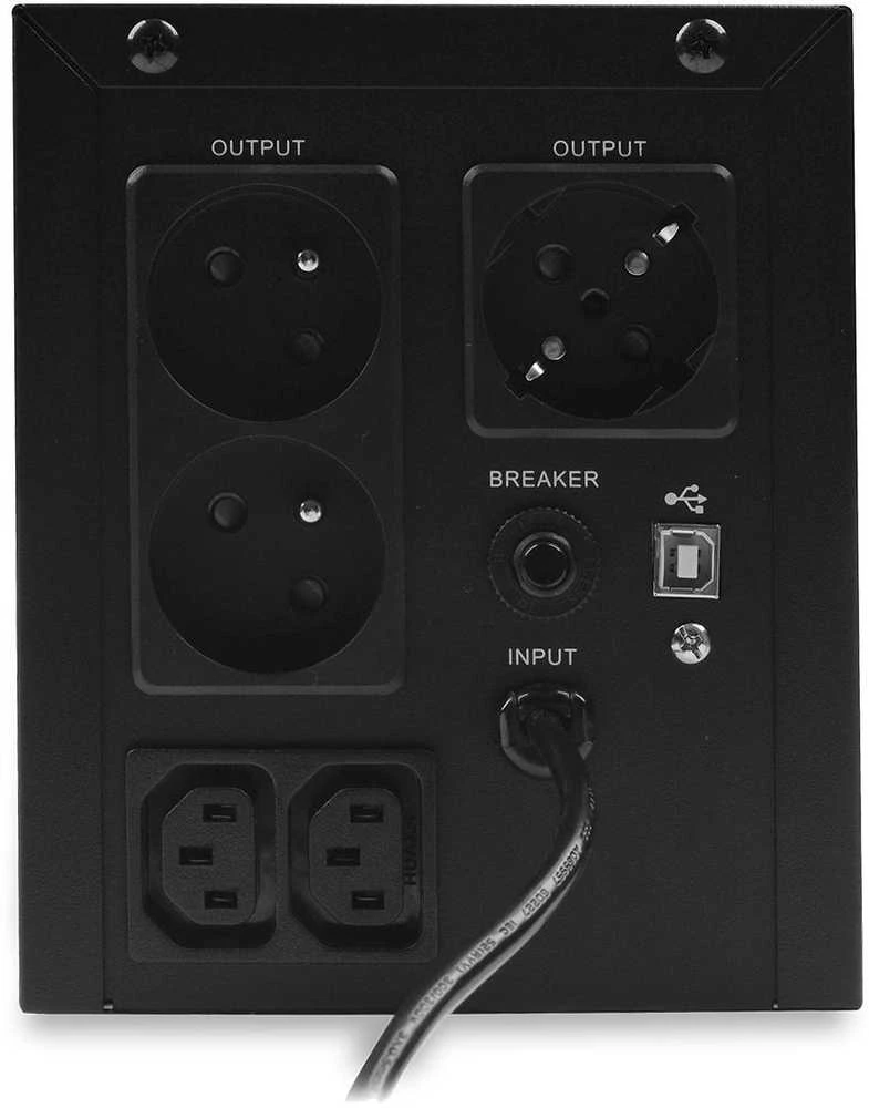 Carruzzo UPS UNINTERRUPTIBLE POWER SUPPLY VOLT POLSKA MICRO 1200VA 720W