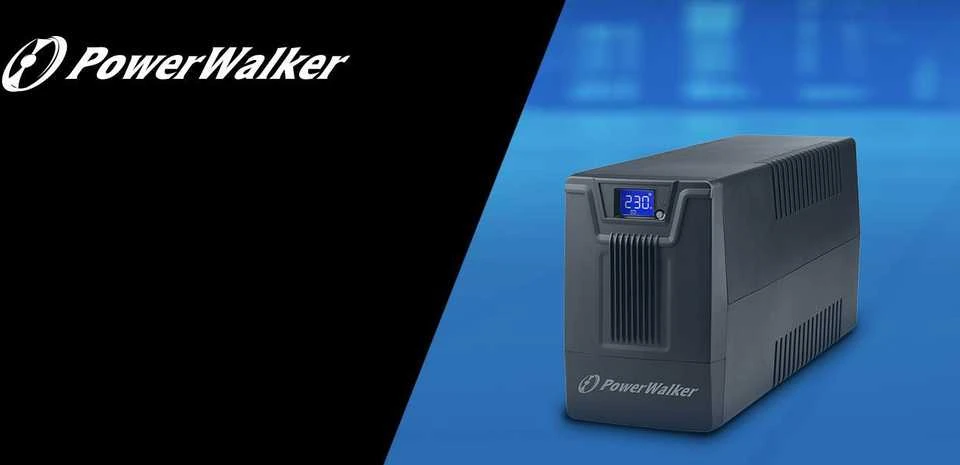 PWA Maitinimo šaltinis nepertraukiamas UPS POWER WALKER VI 800 SCL (stalinis kompiuteris, 800VA)