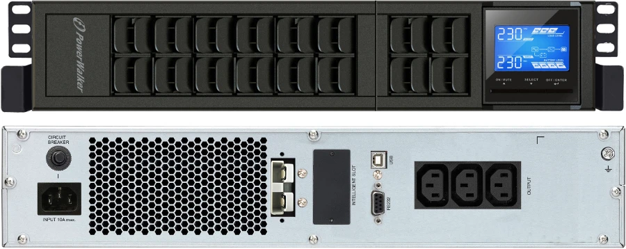Maitinimo šaltinis UPS POWER WALKER VFI 1000 CRM LCD (1000VA)