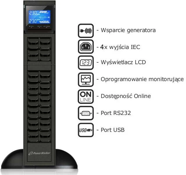 Power Walker VFI 3000 CRS