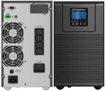 POWERWALK VFI 3000 TG Power Walker UPS On-Line 3000VA, 4x IEC, USB/RS-232, Tower, EPO, LCD