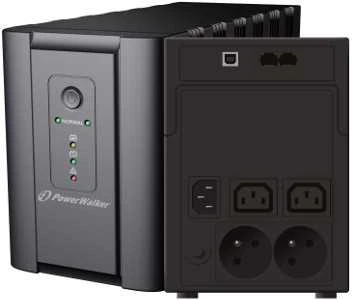 POWERWALK VI 1200 SH FR Power Walker UPS Line-Interactive 1200VA 2x 230V PL, 2x IEC C13, RJ11/RJ45, USB