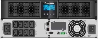 POWERWALK VI 3000 RT LCD HID Power Walker UPS Line-Interactive 3000VA, 19 2U, 8x IEC, RJ11/RJ45, USB, LCD