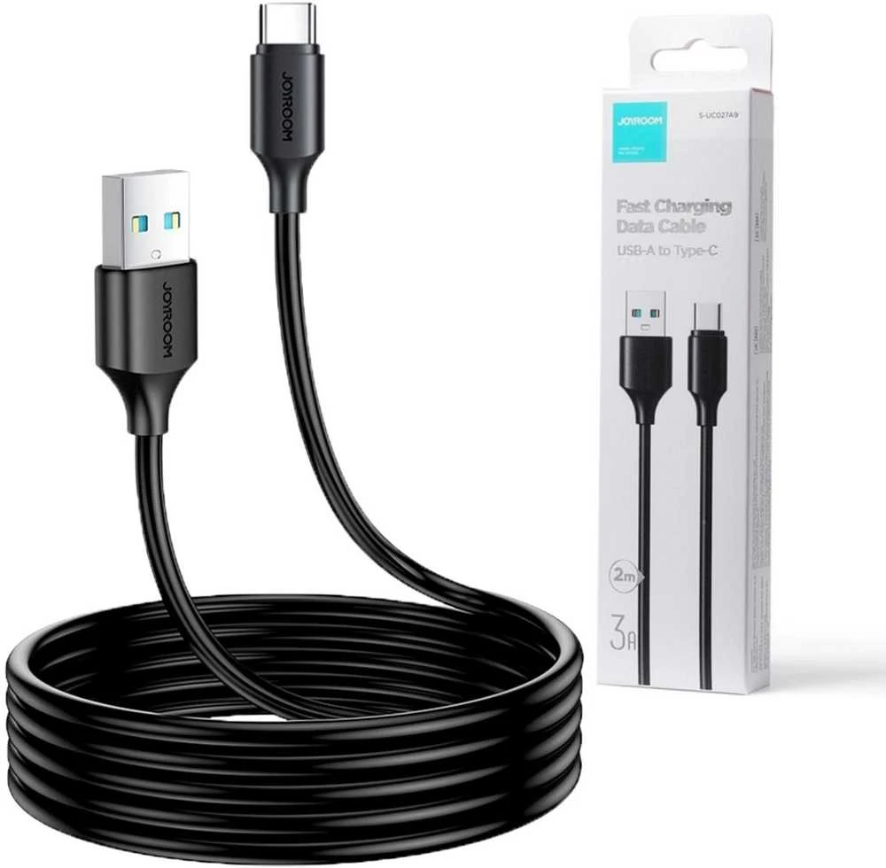 USB kabelis Joyroom S-UC027A9 USB į Type-C 3A 2.0m juodas