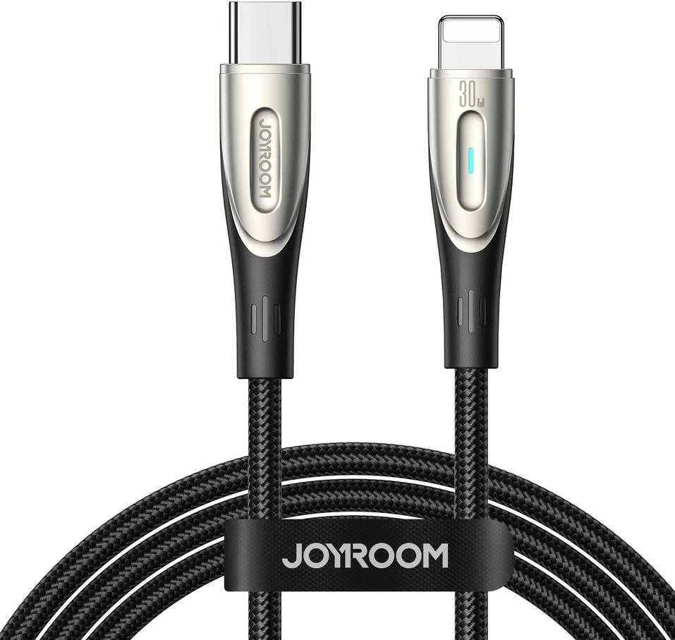 Joyroom Kabelis Star-Light USB C prie Ligtning SA27-CL3 / 100W / 1.2m (juodas)