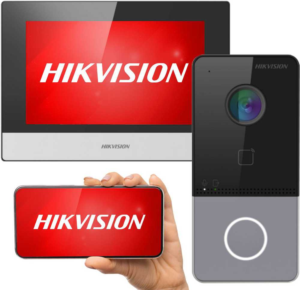 VIDEO DOMOFONO RINKINYS DS-KIS603-P(C) Hikvision