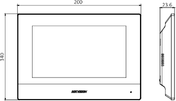 VIDEO DOMOFONO RINKINYS DS-KIS603-P(C) Hikvision