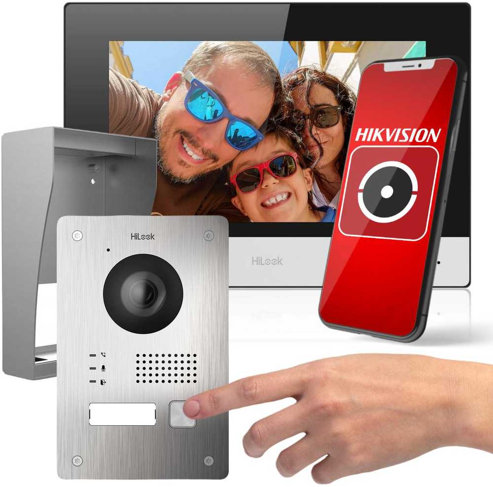 Vaizdo domofono rinkinys Hilook, sukurtas Hikvision HD-VIS-02