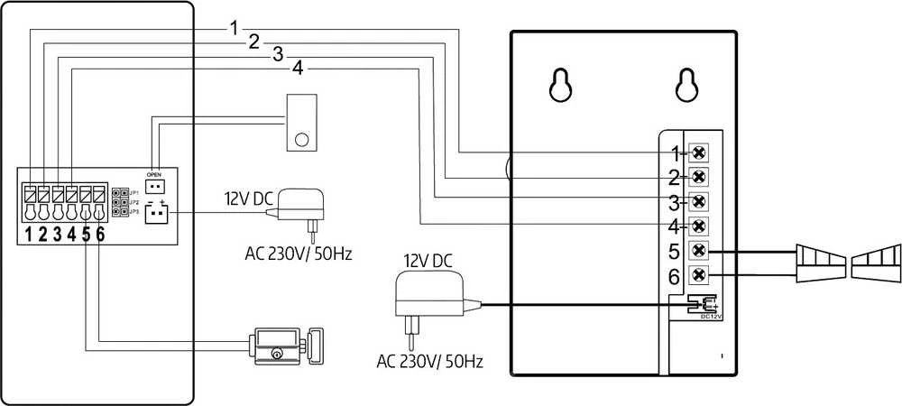 EUA VIDEO DOORPHONE EURA VDP-90A3 DELTA + baltas TUYA monitorius