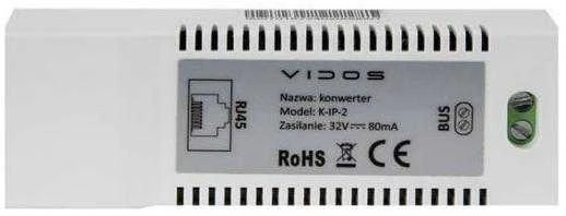 VIDOS 2IP K-IP-2 keitiklis