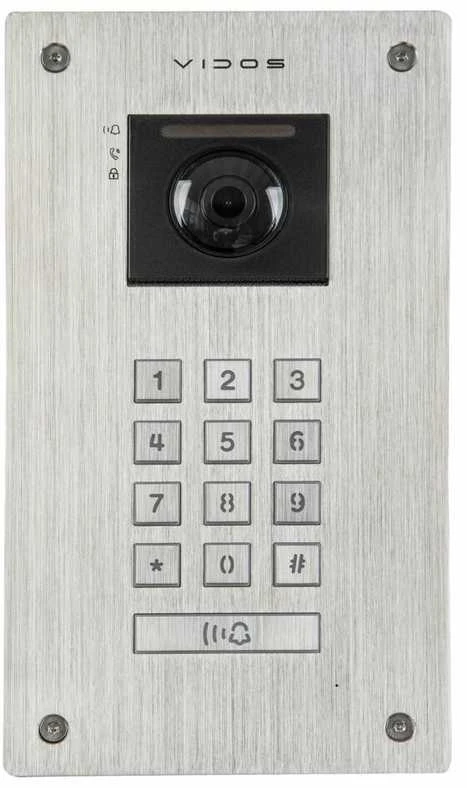 Lauko durų stotelė VIDOS 2IP S204