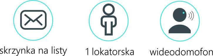 Vidos S551-SKM pašto dėžutė su įmontuotu vaizdo domofonu