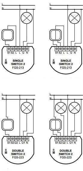 Fibaro | Single Switch 2 | Z-Wave | Juodas