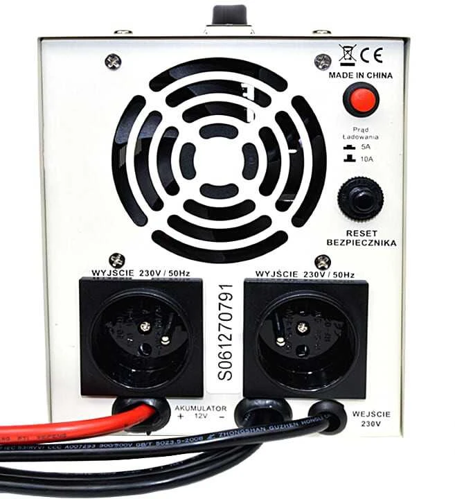 VOL SINUS PRO 1000 E 12/230 V (700/1000 W) NEPERTRAUKIAMO MAITINIMO ŠALTINIS