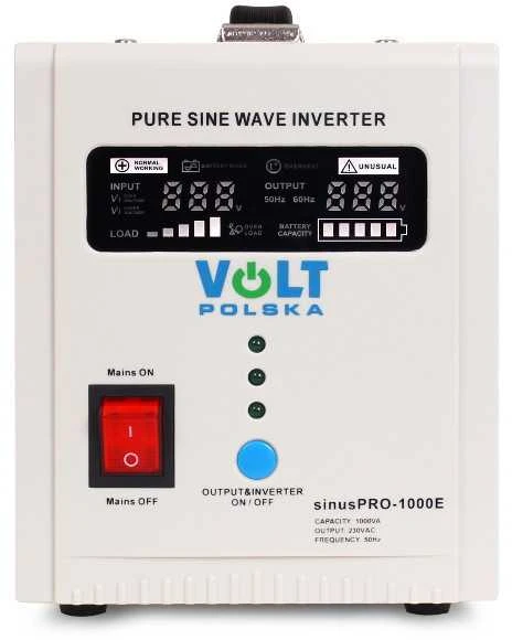 VOL SINUS PRO 1000 E 12/230 V (700/1000 W) NEPERTRAUKIAMO MAITINIMO ŠALTINIS