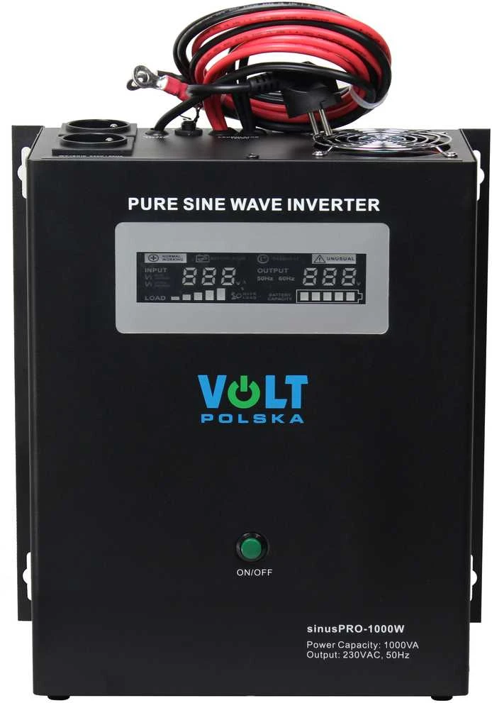 UPS MAITINTUVAS SINUS-PRO-1000W-12/230V 1000 VA VOLT Polska