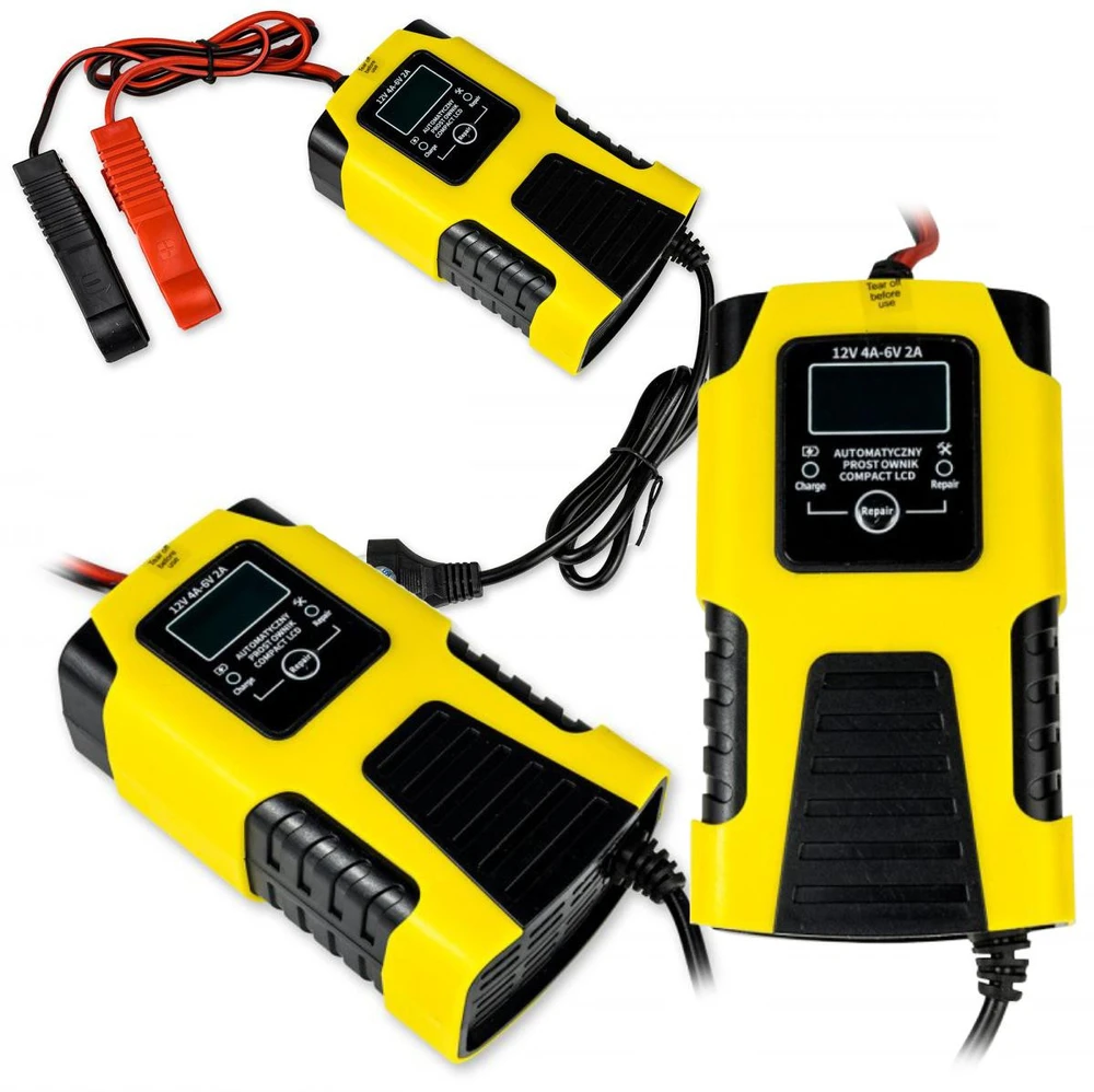 Volt Poland Automatinis lygintuvas 12V 4A / 6V 2A LCD