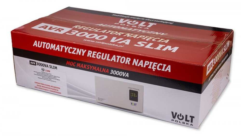 Volt Polska AVR 3000VA Plonas įtampos stabilizatorius