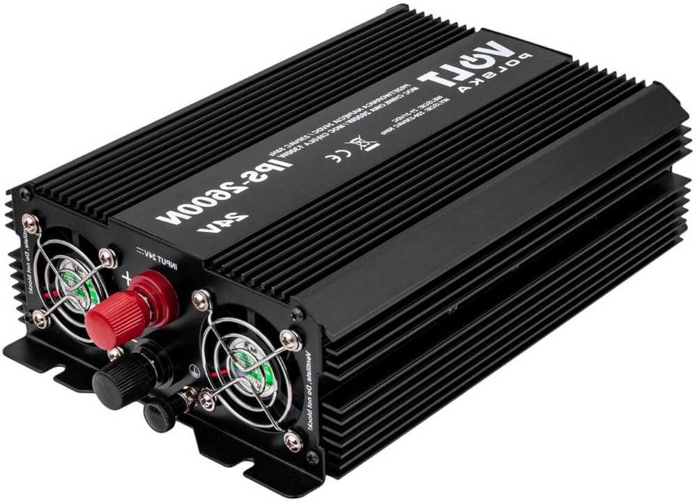 Volt Myk Auto Įtampos keitiklis IPS 24/230V (1300/2600W)