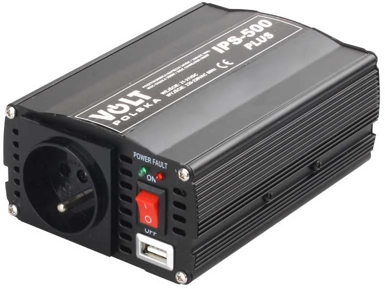 Inverteris Volt IPS-500 Plus - 24VDC/230VAC 350/500W