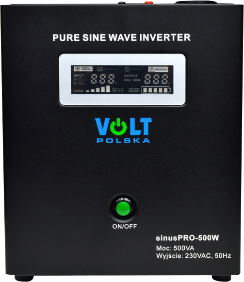VOLT POLSKA SinusPro-500W 12V 300/500W keitiklis