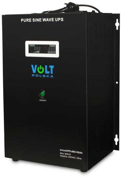 VOLT POLSKA SinusUPS-800 55Ah 12V 500/800W keitiklis