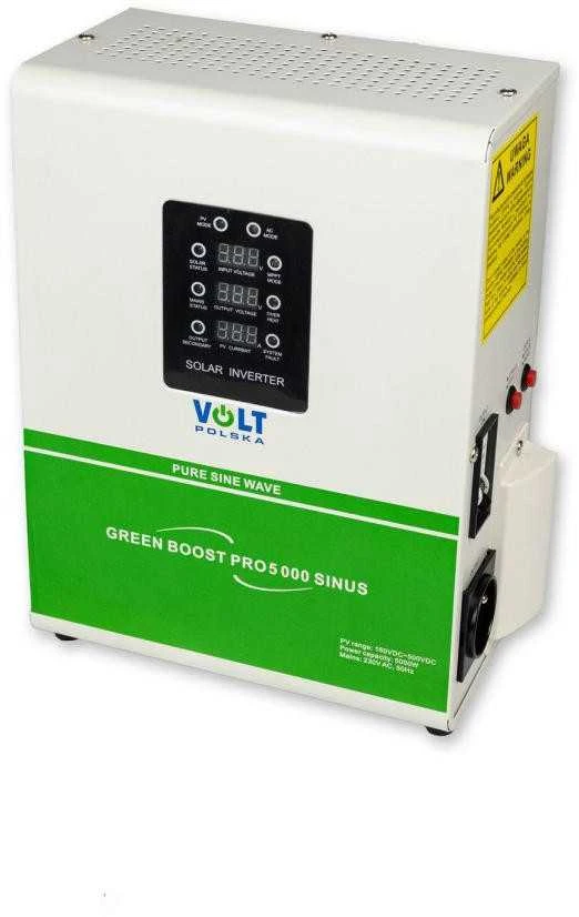 Volt Carruzzo Žalias BOOST PRO 5000 SINUS BYPASS saulės keitiklis