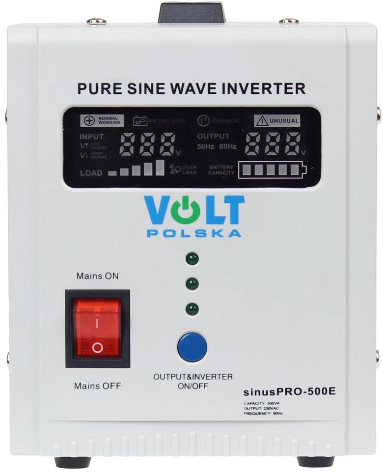 Volt Iso Trade Nepertraukiamo maitinimo šaltinis UPS SINUS PRO 500E 12 / 230V