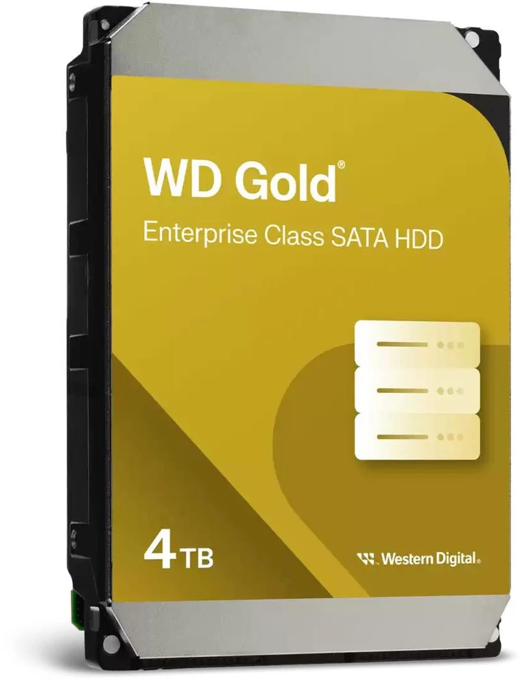 Sandisk WD Gold 4TB SATA 6Gb/s 3,5 colio kietasis diskas