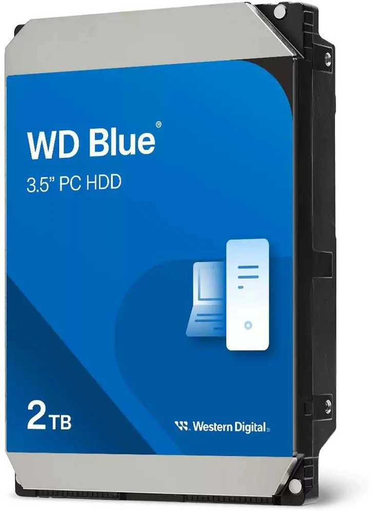 Sandisk Western Digital | Kietasis diskas | Mėlyna WD20EZBX | 7200 RPM | 2000 GB