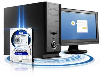 Sandisk Western Digital | Kietasis diskas | Mėlyna WD20EZBX | 7200 RPM | 2000 GB