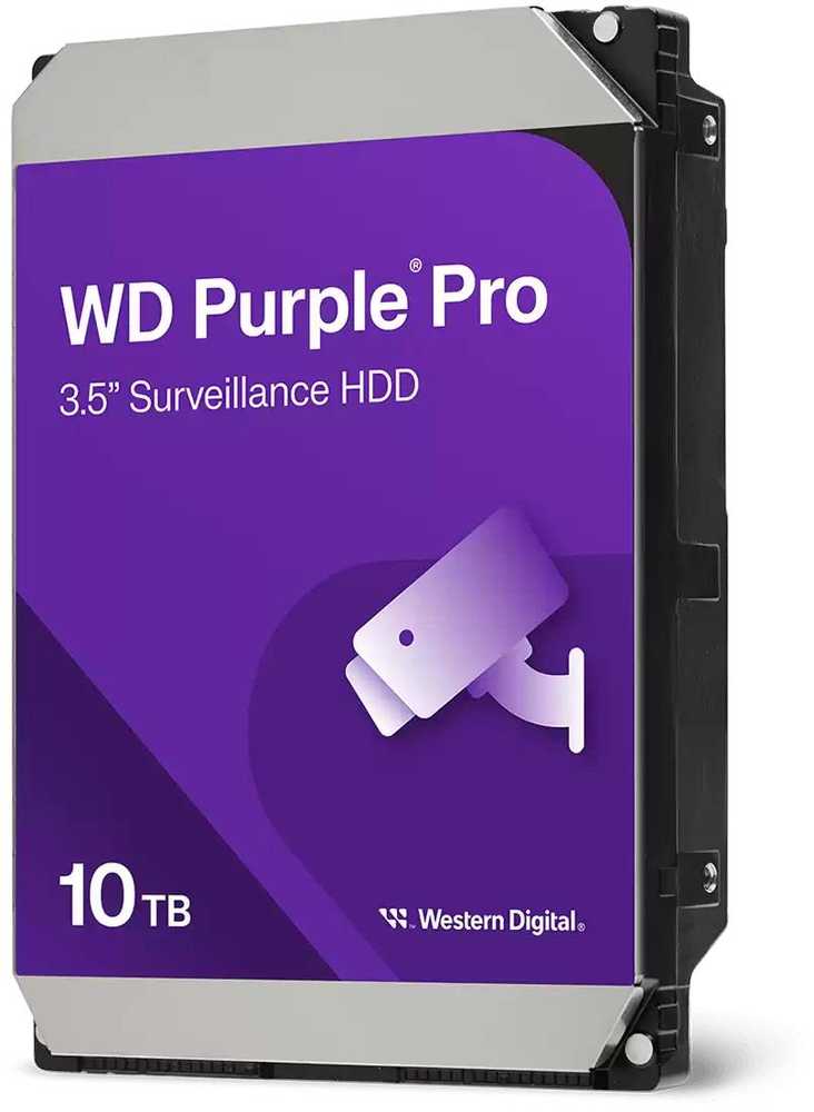 Išorinis Kietasis Diskas - Western Digital Violetinė Pro 10 TB Serial ATA III