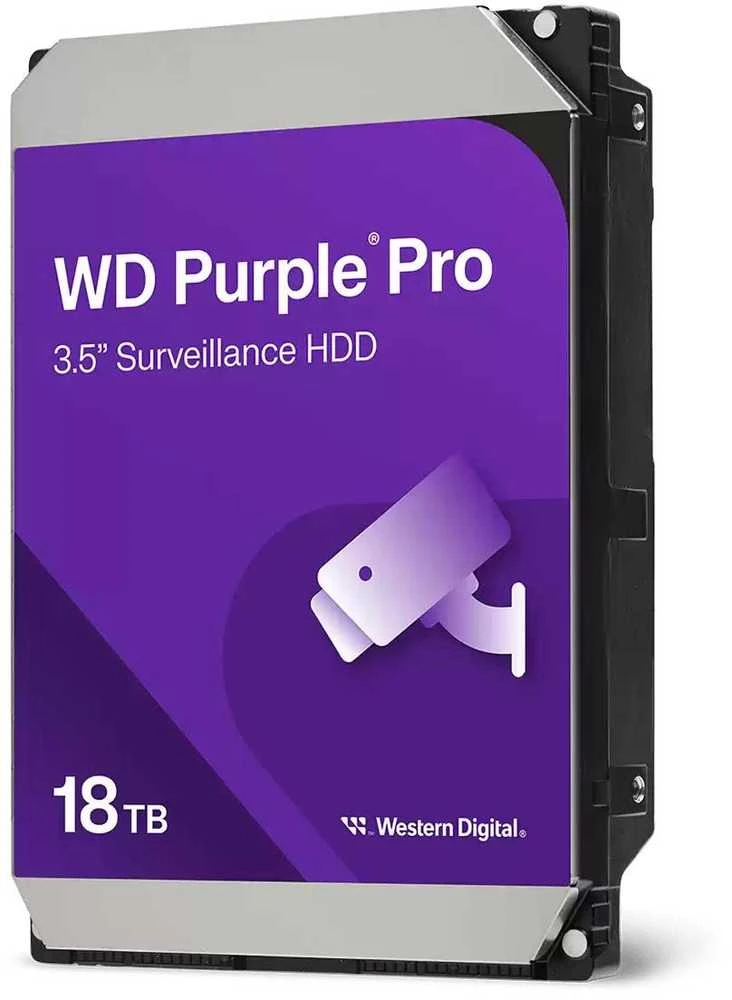 Kietasis diskas Western Digital Violetinė Pro internal hard drive 18 TB 7200 RPM 512 MB 3.5" Serial ATA III