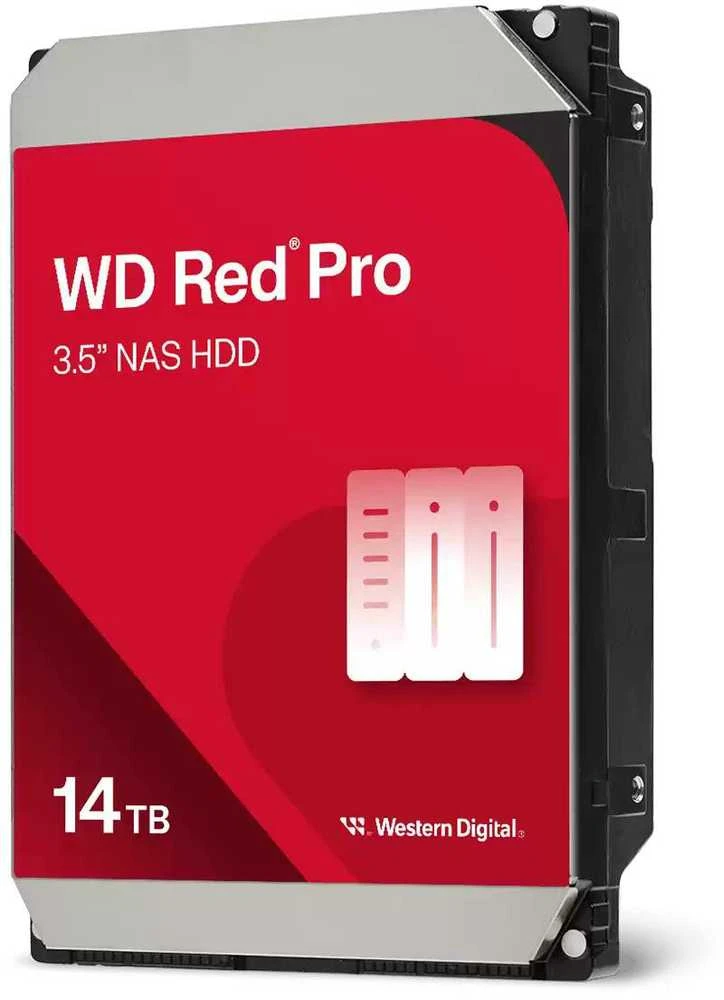Vidinis kietasis diskas - Western Digital Raudona WD142KFGX 14 TB 3.5" Serial ATA III