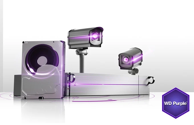 Western Digital HDD AV WD Violetinė (3.5'', 2TB, 256MB, 5400 RPM, SATA 6 Gb/s)