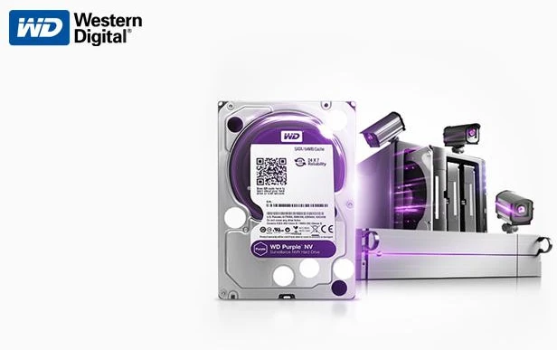 Western Digital HDD AV WD Violetinė (3.5'', 2TB, 256MB, 5400 RPM, SATA 6 Gb/s)